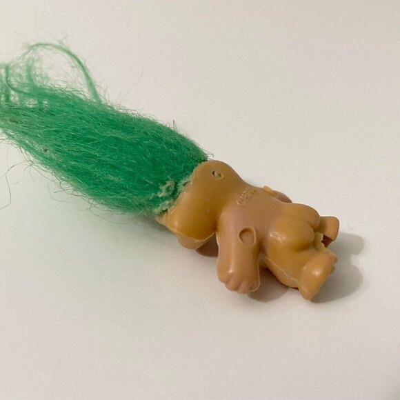 Vintage Mini Troll Doll Pencil Topper 1.25 Inch Collectible Toy - Picture 11 of 16